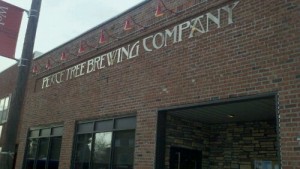 Outside of Peace Tree Brewing
